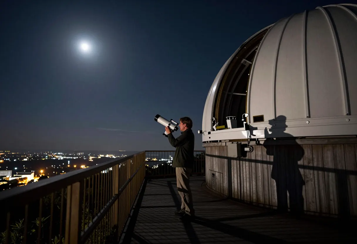Observatory catwalk